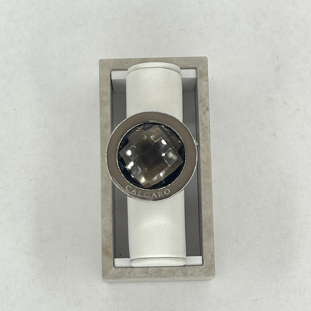 SILVER TOPAZ RING CALGARO